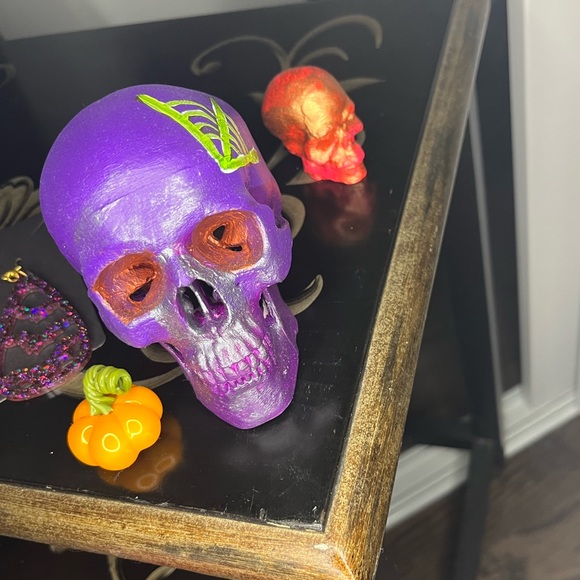 Custom made skull art💀🎨🖌️ - Picture 7 of 11